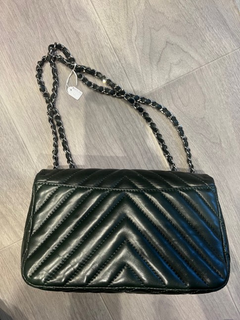 SAC CHANEL CHEVRON VERT